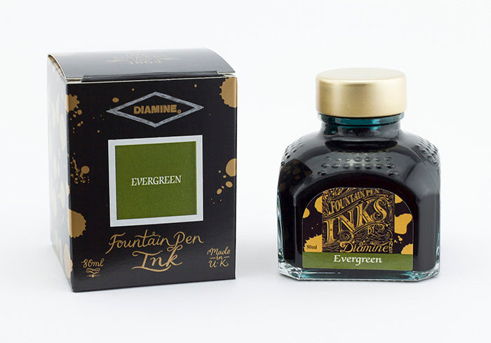 Diamine Ink - Periwinkle / evergreen 80 ml
