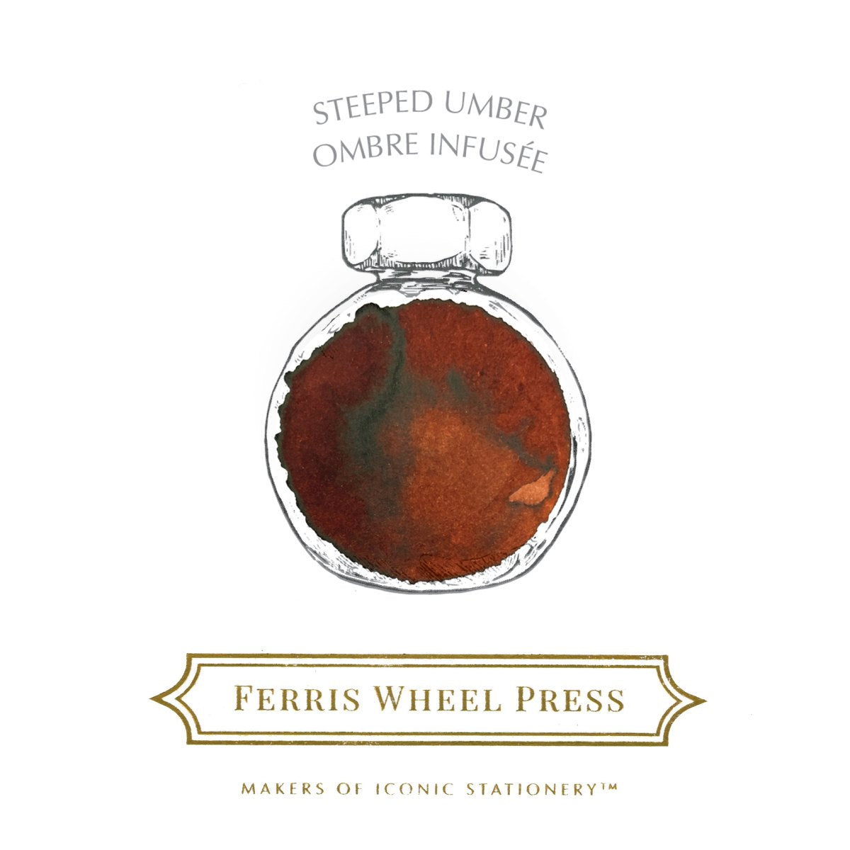 Ferris Wheel Press - Steeped Umber, 38 ml