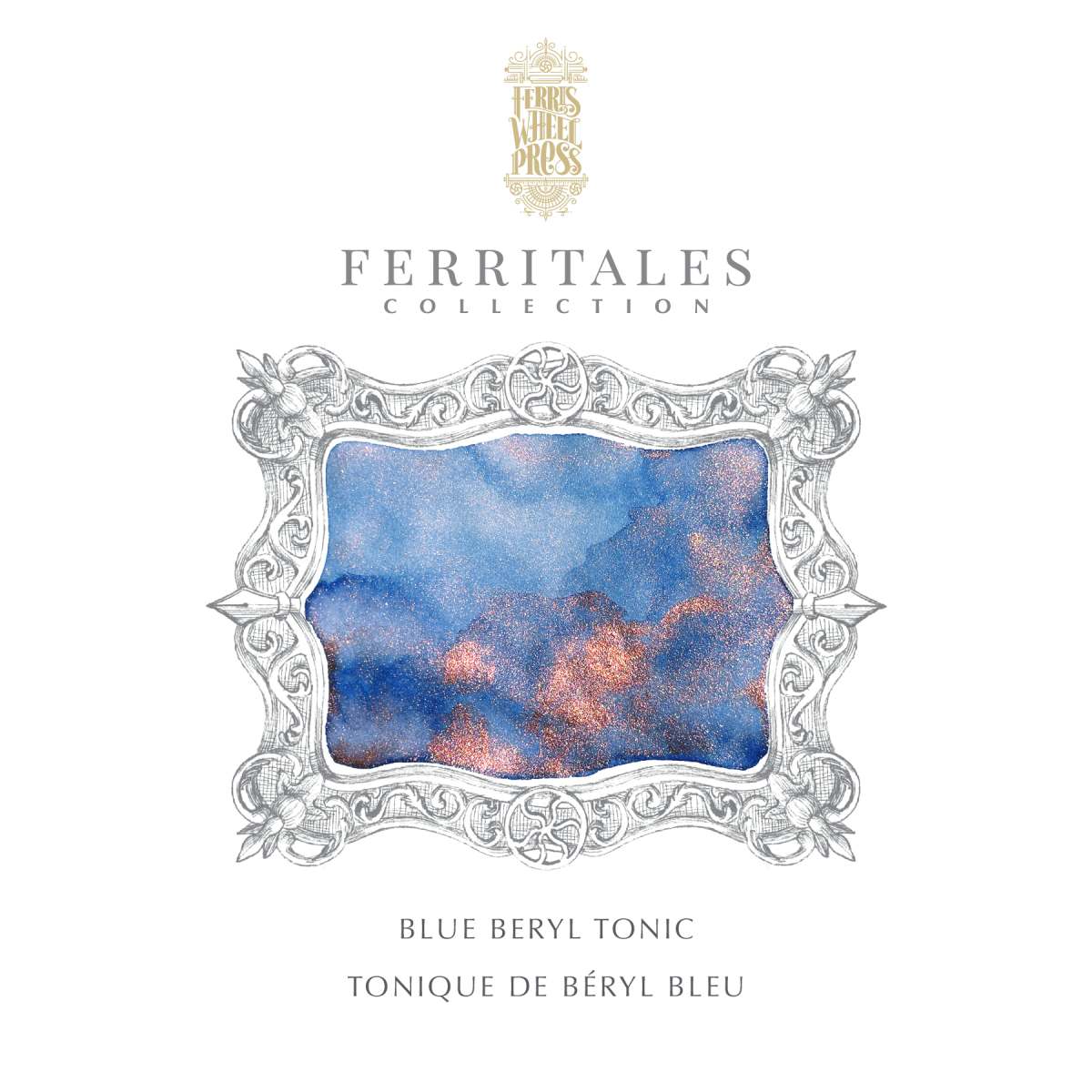 Ferris Wheel Press - Ferritales Ink - Blue Beryl Tonic, 20 ml
