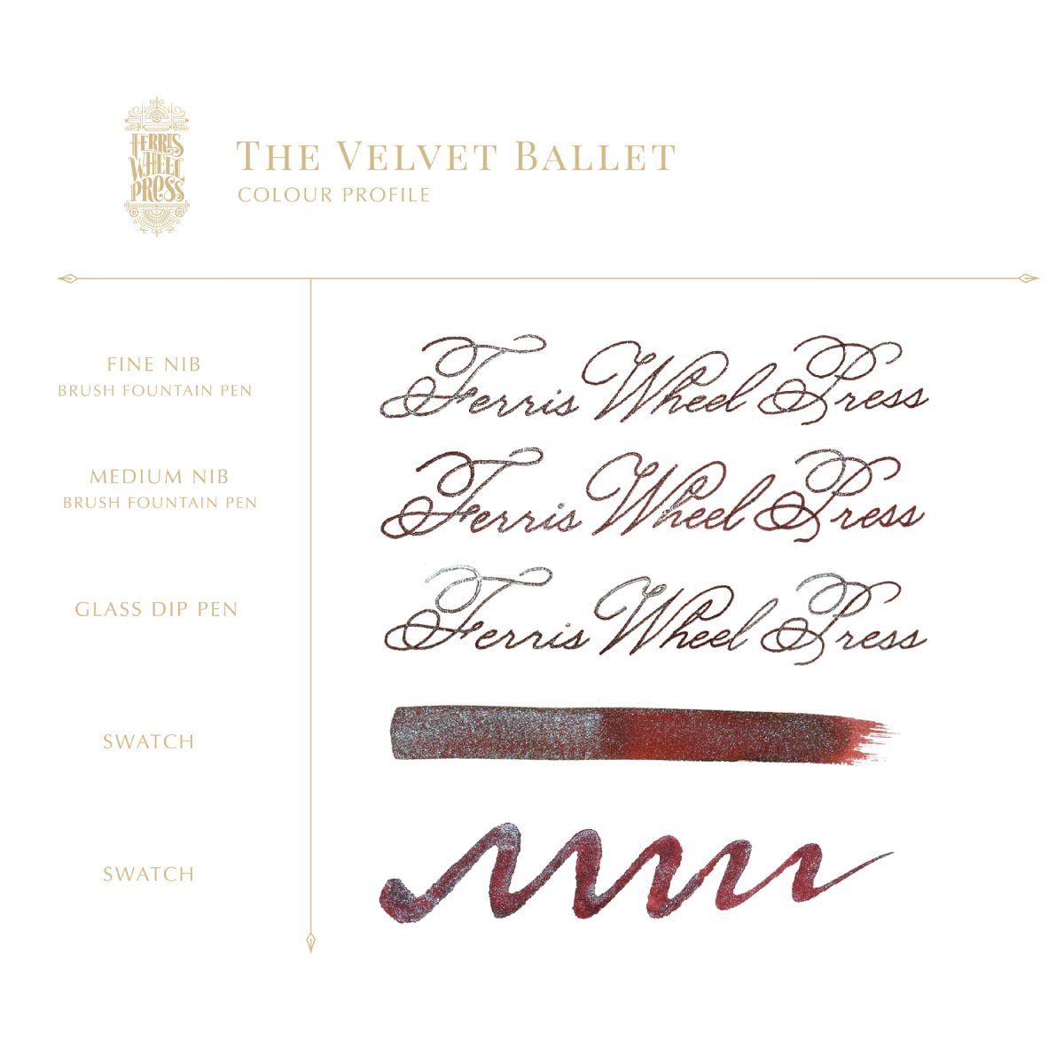 Ferris Wheel Press - The Velvet Ballet, 38 ml