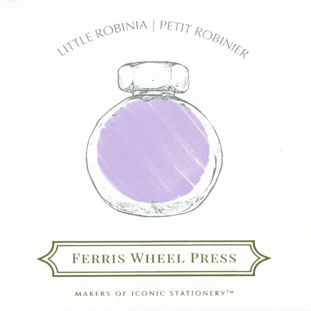 Ferris Wheel Little Robinia in einem gezeichneten Tintenglas.