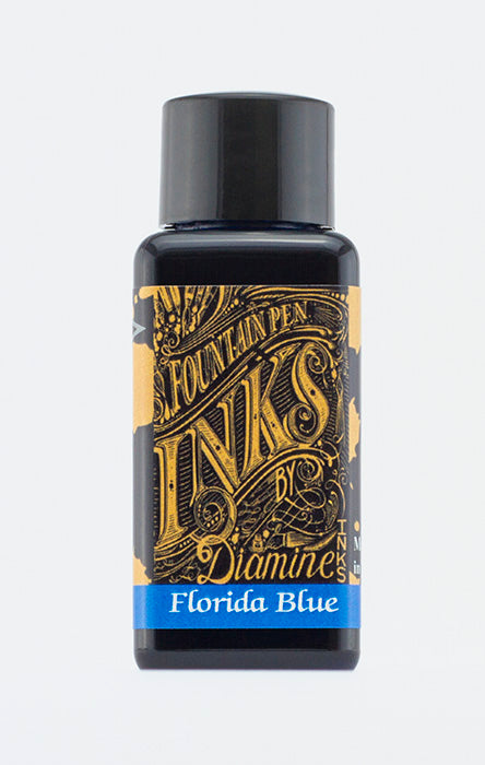 Diamine ink - florida blue / florida blue 30 ml