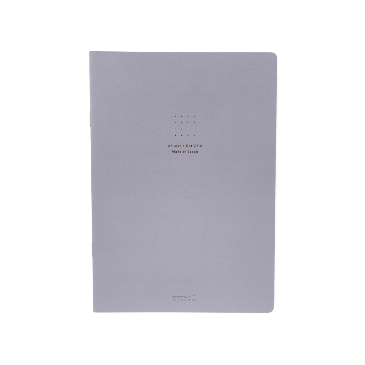 Midori Notebook - Color Dot Grid Purple
