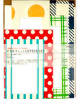 Midori Briefpapierset, bunt