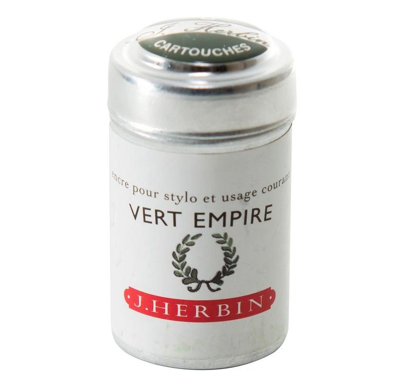 Herbin - Vert empire (lorbeergrün), 6 Patronen