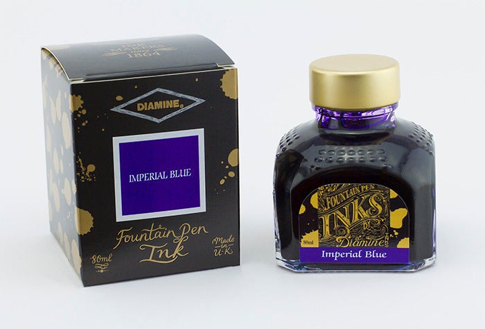 Diamine ink - imperial blue 80 ml