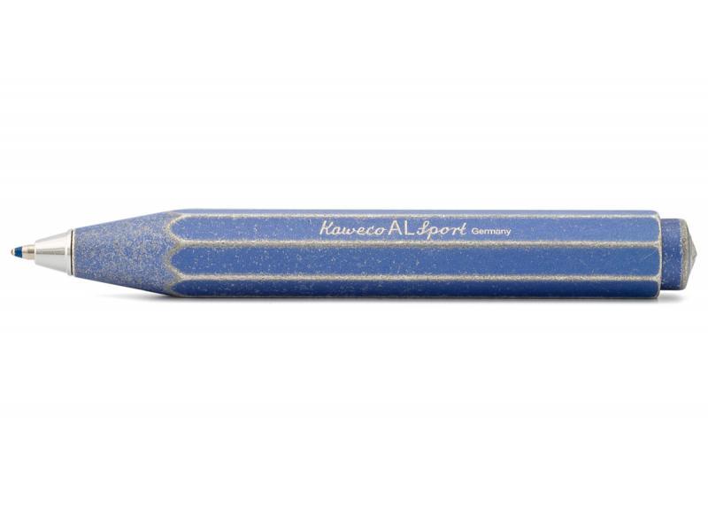 Kaweco AL Sport ballpoint pen, stonewashed blue
