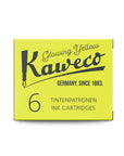 Kaweco Tintenpatronen, 6 Stück Glowing Yellow
