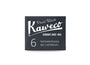 Kaweco Tintenpatronen, 6 Stück Pearl Black