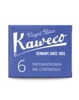 Kaweco ink cartridges, 6 pieces Royal Blue