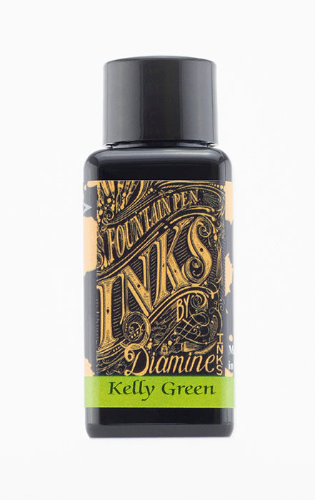 Diamine ink - Kelly green / kelly green 30 ml