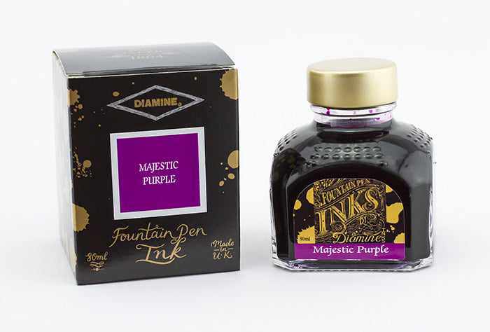 Diamine ink - majestic purple 80 ml