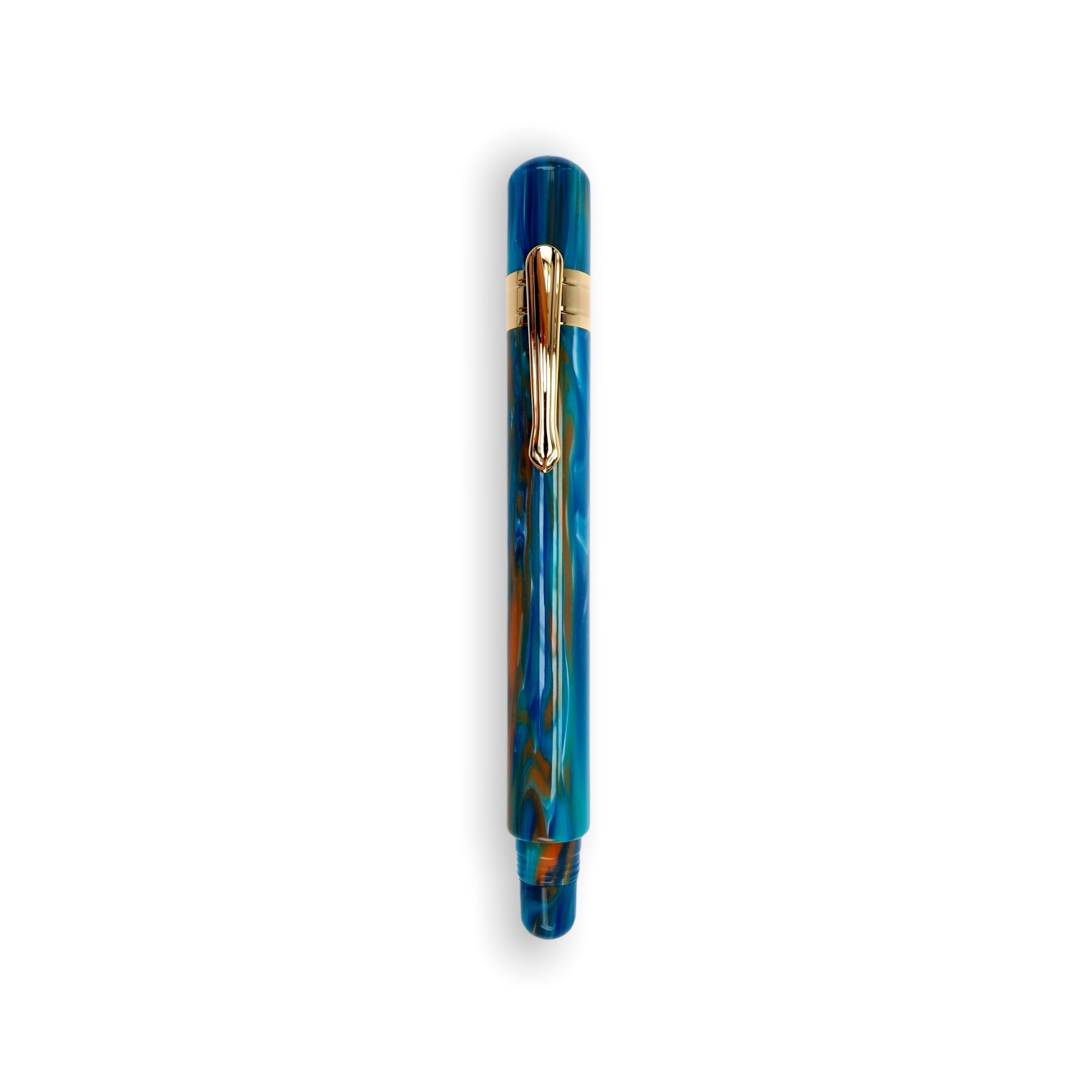 Taccia Covenant fountain pen, Blue Apatite