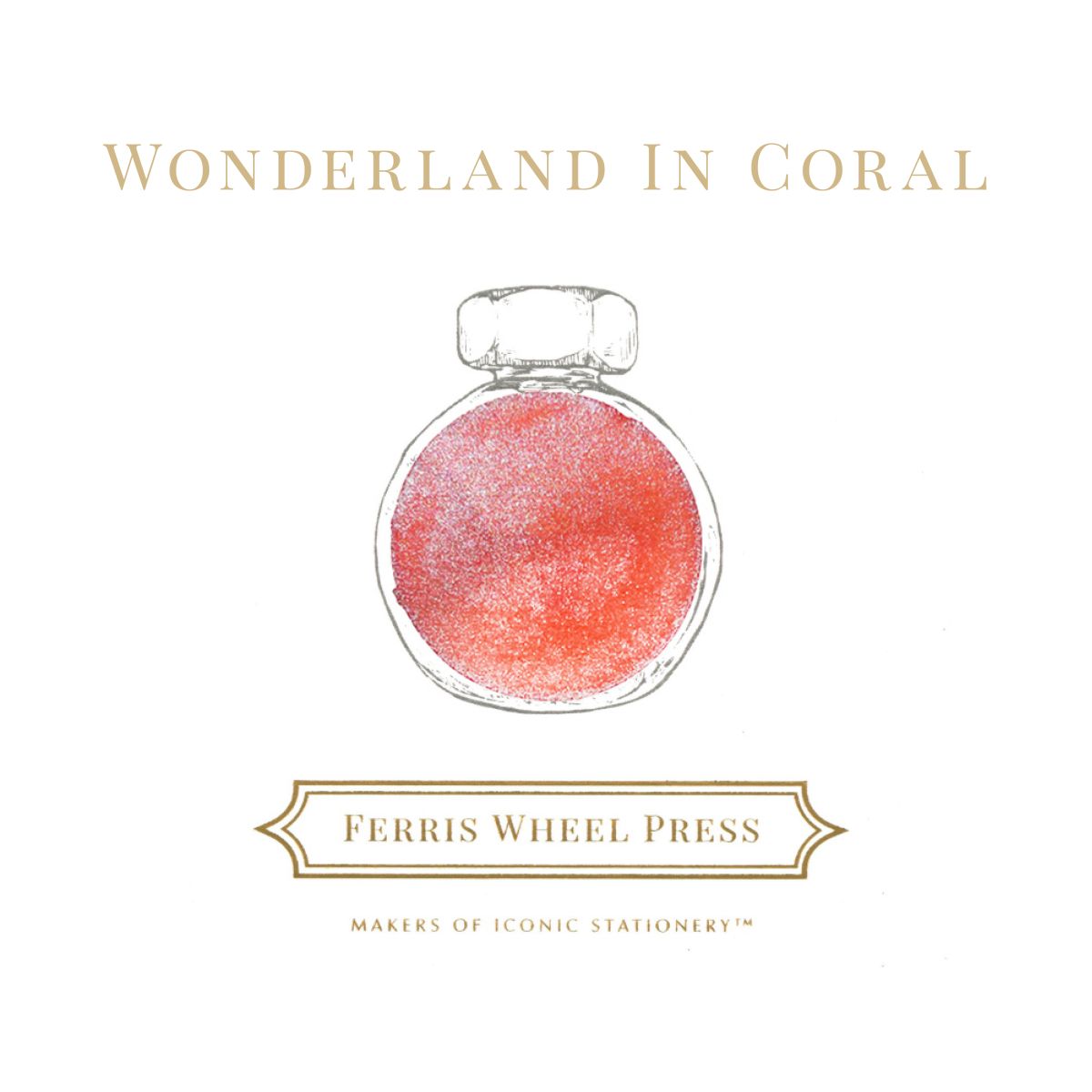 Ferris Wheel Press - Wonderland in Coral, 38ml