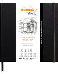 Rhodia Touch - Pen & Inkwash Buch Quadrat