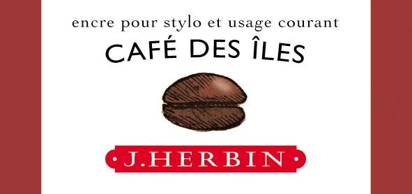 Herbin ink bottle coffee brown 30 ml / cafe des iles