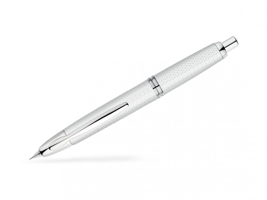 Pilot Capless Rhodium, weiß