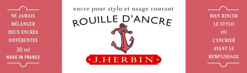 Herbin Tintenflakon Rostbraun 30 ml / rouille d&#39;ancre