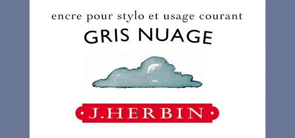 Herbin Tintenflakon Rauchgrau 30 ml / gris nuage
