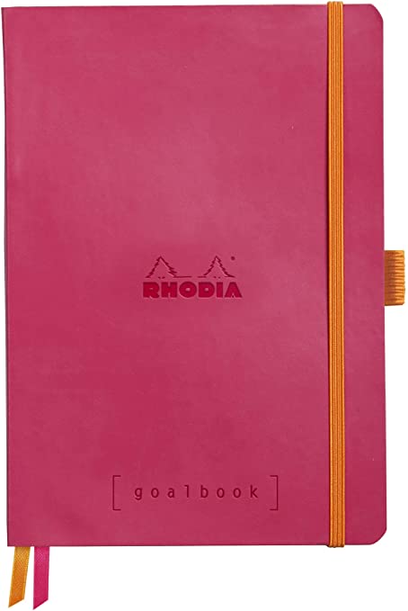 Rhodiarama - Goalbook A5 dotted, himbeere