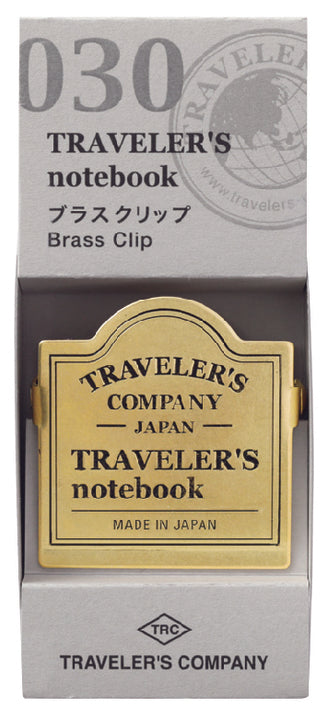 Traveler&#39;s Notebook Company - Messing Clip Logo