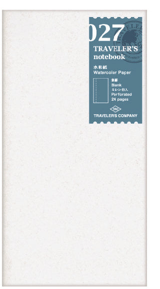 Traveller Notebook Refill Watercolor Paper (027)