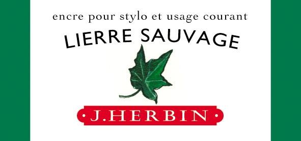Herbin ink bottle ivy green 30 ml / lierre sauvage