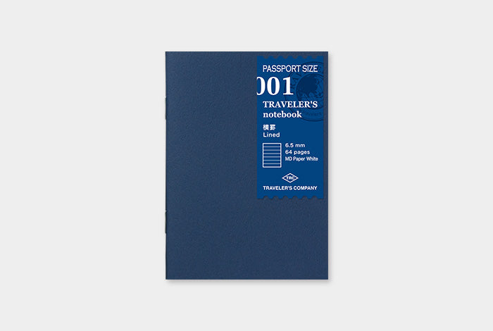 Traveler&#39;s Notebook Company - Passport - Einlagen liniert (001)