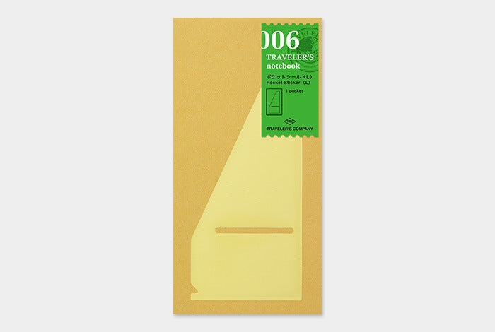 Traveler&#39;s Notebook Company - Notebook Refill Pocket Sticker L (06)