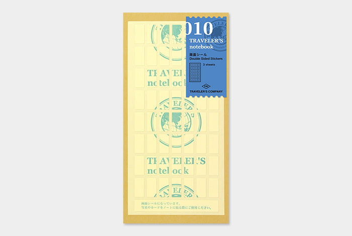 Traveler&#39;s Notebook Company - Beidseitig klebende Sticker (010)