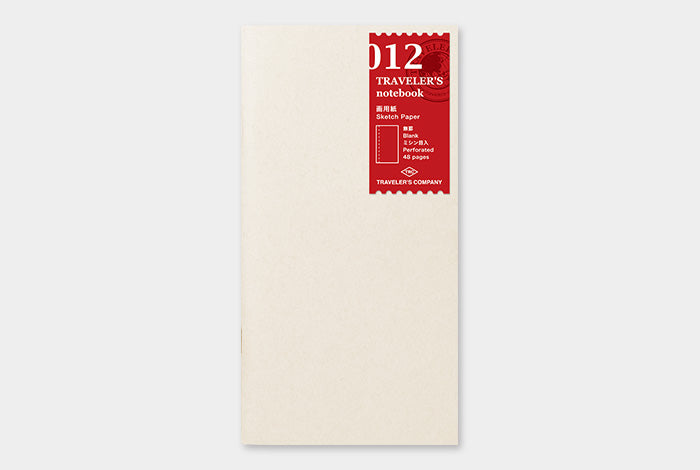 Traveler&#39;s Notebook Company - Sketch Book Refill (012)