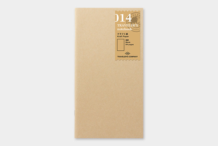 Traveler&#39;s Notebook Company - Kraft Paper Notebook Refill (014)