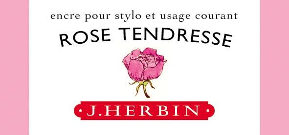 Herbin - Rose tendresse (zartrosa), 30 ml