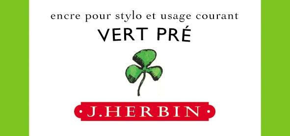 Herbin Tintenflakon Kleegrün 30 ml / vert pre
