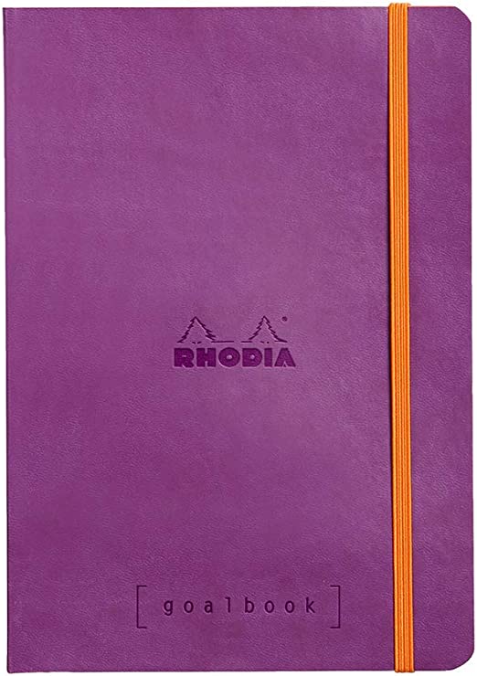 Rhodiarama - Goalbook A5 dotted, violett
