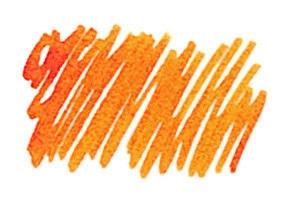 Iroshizuku ink, yu-yake - orange